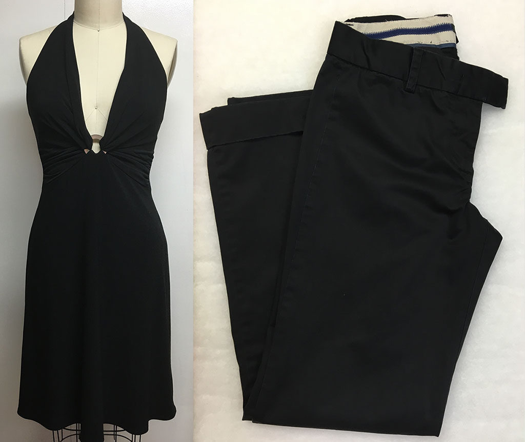 Examples of how to photograph clothes for selling online