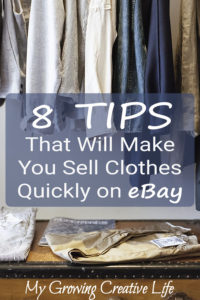 Tips for selling clothes quickly on ebay
