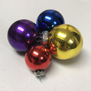 Christmas bulb ornaments