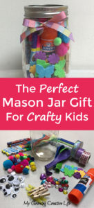 Mason Jar Gift For Kids That Craft