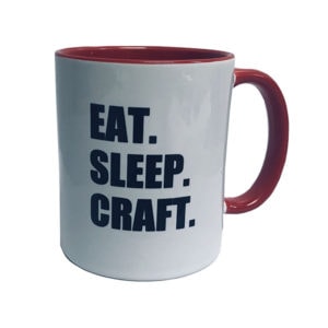 Eat sleep craft mug
